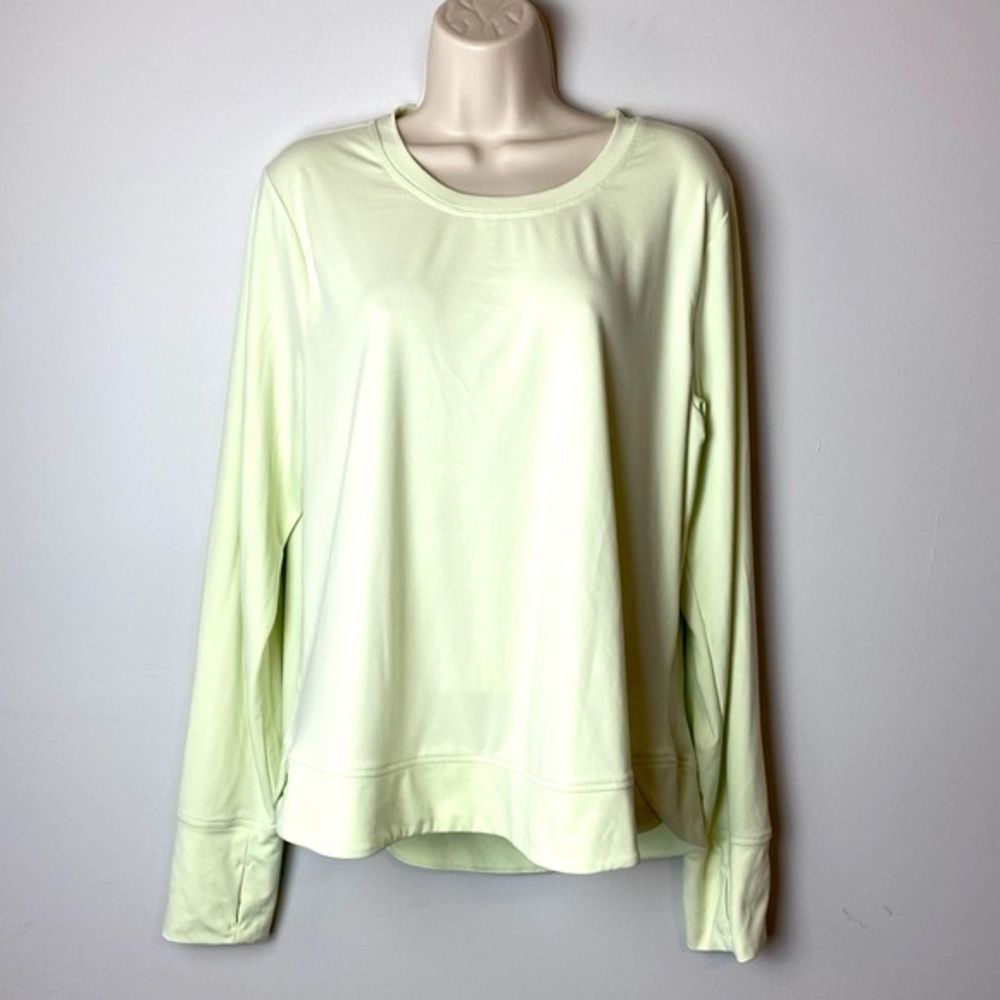 RBX Women's Active Wear Super Soft Tunic Long Sleeve Top Size XL/TG